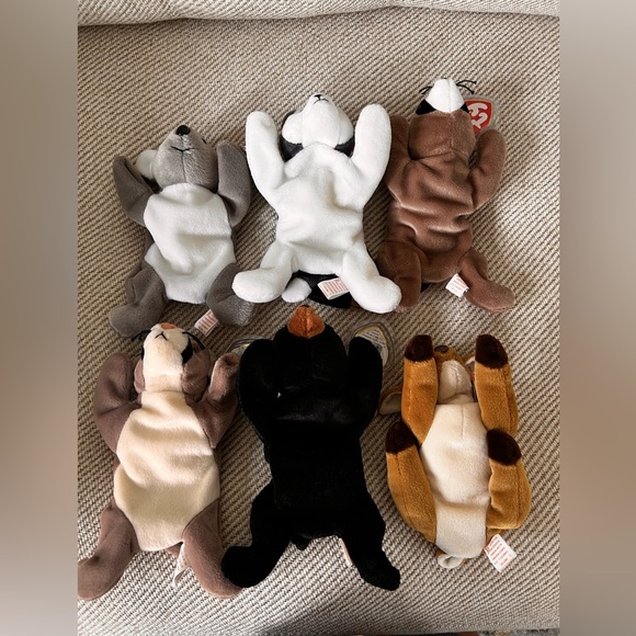 Vintage Wildlife Beanie Babies - Lot of 6 - Picture 9 of 9